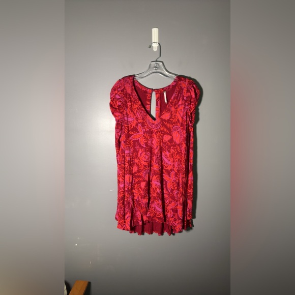 Free People Hello Lover Puff Sleeve Top Size XS - Picture 2 of 4